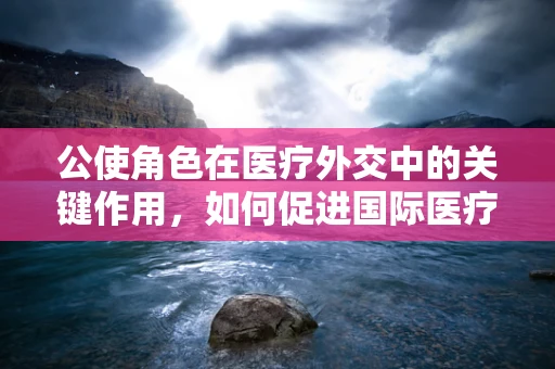 公使角色在医疗外交中的关键作用，如何促进国际医疗合作与交流？