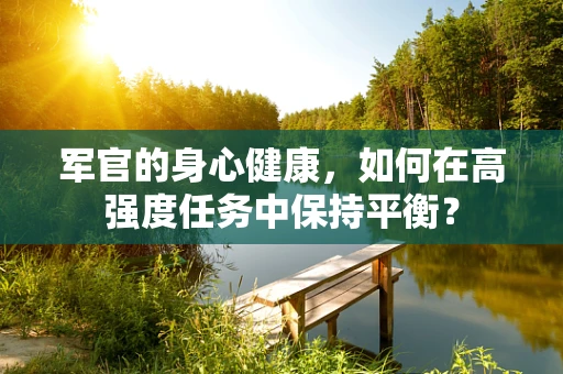 军官的身心健康，如何在高强度任务中保持平衡？