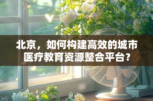 北京，如何构建高效的城市医疗教育资源整合平台？